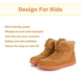 thumbnail image 5 of Cyiecw Toddler Snow Boots Boys Girls Boots Warm Waterproof Outdoor Winter Anti-Slip Kids Toddler Boots (Toddler/Little Kid/Big Kid), 5 of 7