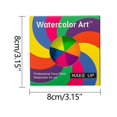 thumbnail image 3 of Makeup Face Color Facial Fluorescent Paint Rainbow Pan Easy-to-clean Water-soluble Pigments, 3 of 5