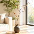thumbnail image 7 of Orange Berry Branch Artificial Bittersweet Floral Stem Bendable Fall Faux Flower Branch Indoor Harvest Table Vase Arrangement for Fall Home Decor, 7 of 7
