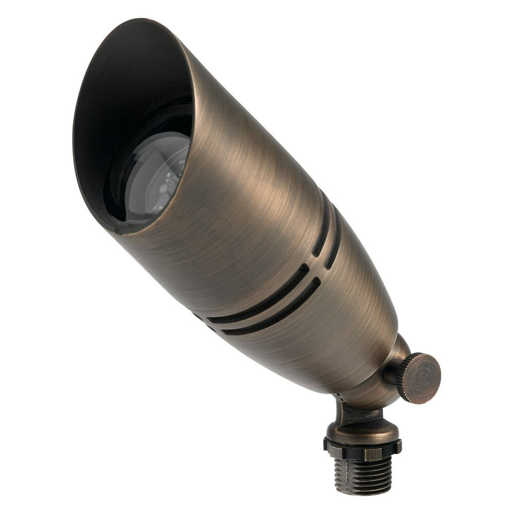 Kichler Brass Fixed Socket Outdoor Accent Light