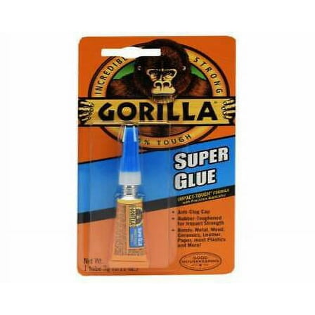 2Pc Gorilla High Strength Glue Super Glue 3 gm