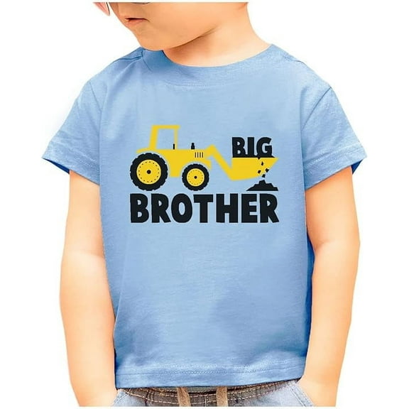 Tstars Big Brother Toddler Boys Shirt Pregnancy Announcement 2T California Blue