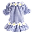 thumbnail image 2 of SPRING PARK Spring Summer Dog Dresses Dog Princess Skirt ,Cute Dog Skirt,Flower Design Two-legged Pet Dress for Small Dog Girl, 2 of 7