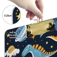 thumbnail image 4 of Dinosaurs in Space Acrylic Clipboards 12 x 9 Inch A4 Size with Low Profile Clip Hanging Clipboard for Classroom School Office, 4 of 8