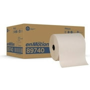 Enmotion Flex Recycled Paper Towel Rolls - 550 Sheets/roll - Brown - For Hand - 6 Rolls Per Case - 6 / Carton