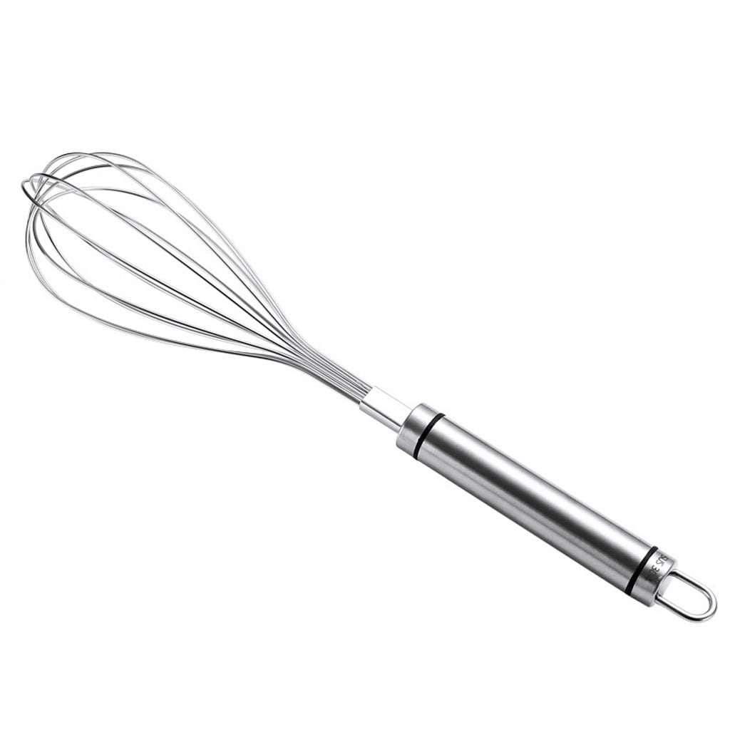 Egg Whisker,Egg Beaters Hand,Egg Whisker,Kitchen Practical Handle Whisk Stainless Steel Mixer