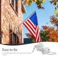 thumbnail image 4 of LEEYNEER Flags Flagpole Rings 1 Inch Flag Pole Clamp Flagpole Clip Bracket Flag Pole Kit Flag Pole Replacement Parts, 4 of 6