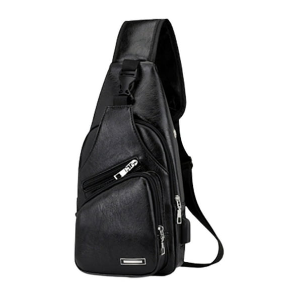 zanvin Sling Bag ! Sling Bag for Men Women Shoulder Backpack Chest Bags Crossbody Daypack with Earphone Hole for Hiking Camping Outdoor Trip