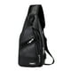 thumbnail image 2 of Ganfancp Sling Bag For Men Women Shoulder Backpack Chest Bags Crossbody Daypack With Earphone Hole For Hiking Camping Outdoor Trip Rebajas Hoy Liquidación 1 X Cartera, 2 of 6