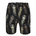 thumbnail image 4 of Naloa Jellyfish Men's Beach Shorts, Surfing shorts, Swim trunks, Quick Dry Swim Trunks for Surfing Beach Fun - 3X-Large, 4 of 9