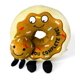 thumbnail image 1 of Punchkins - You Complete Me Chocolate Donut Plushie - Divertido juego de palabras Meme Gag Gift Stocking Stuffer Presente Ideal para apoyo emocional Accesorio de escritorio divertido, 1 of 5