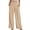 Apricot, variant on Sundazz Wide Leg Pants for Women Summer Smocked Waisted Palazzo Pants Baggy Flowy Trousers, XS-XL