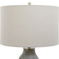 thumbnail image 4 of Uttermost Monacan Ceramic and Steel Table Lamp in Neutral Gray/Taupe, 4 of 8