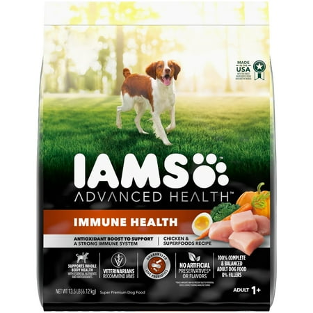 UPC: 0019014806669 | IAMS Advanced Health Chicken and Superfoods Recipe Dry Dog Food 13.5 lb Bag