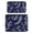 White-552, variant on Indian Tribal Paisley Coffee Mat 2pcs, Retro Geometric Absorbent Mat for Coffee Bar, Non-Slip Kitchen Counter Protector, 12x19in