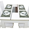 thumbnail image 4 of Ryvnso Placemats Set of 4 Leaves Dining Mats Heat-Resistant Non-Slip Washable Table Mat, 4 of 8
