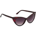 thumbnail image 2 of grinderPUNCH Women's Cat Eye Celebrity Style Sunglasses, 2 of 5