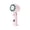 B, variant on SHURUIMA Cute Panda Handheld Fan Rechargeable Portable USB Fan Plastic Mini Travel Cooling Fan 2.44x2.44x5.91 Inches Single Pack