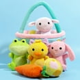 thumbnail image 7 of Joyfy 8 Pcs Premade Easter Basket with Easter Plushes for Baby Kids Girls, Easter Basket Stuffers Plushies Playset, Easter Gifts Set, Easter Toys Easter Party Favors, Easter Decor, 7 of 7