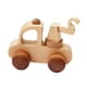 thumbnail image 3 of juguete de madera,Vehículos de madera de juguete para niños pequeños de 1 a 3 años que aprenden a gatear,Vehículos masticables Sonajero Juguete para bebé 1+ año,Juguete para gatear Grua, 3 of 9