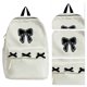 thumbnail image 1 of Mochila Lindo Bowknot Estético Ligero Librero Escolar para Mujeres Niñas, 1 of 9