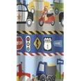 thumbnail image 3 of Dream Factory Cars and Trucks 72"x72" Bath Shower Curtain, Cotton, Polyester, 3 of 7
