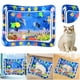 thumbnail image 1 of Alfombra Juego Con Sensor Con Sensor Peces Alfombra Juego para Gatos (J), 1 of 9