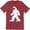 Red, variant on The Mountain Chimpanzee Gorilla Monkey Ape Forest Halloween Primate Men T-Shirt