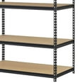 thumbnail image 5 of Edsal 5 Shelf 4000 Lb. 48 x 18 x 72 Inch Adjustable Storage Rack Shelves, Black, 5 of 5