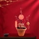thumbnail image 5 of Adornos de Año Nuevo Chino, Bonsái de Escritorio Festivo, Centro de Mesa para el Festival de Primavera bote rojo, 5 of 6