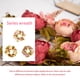 thumbnail image 3 of Ounissouiy Guirnalda simulada de peonía, anillo de ratán para decoración de plantas, accesorios de fotografía, de jardín para fiesta de boda, guirnaldas Color champagne Ounissouiy HA083780-03, 3 of 6