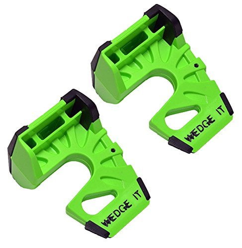 The Ultimate Door Stop Lime Green Wedge-It 10 PACK 