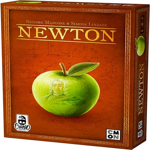 Newton Strategy Game for Adult and Family Game Night, Ages 14 and up, 1 to 4 Players, Average Playtime 90 Minutes