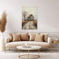thumbnail image 3 of ZHONGYUTONG Farmhouse Barn Canvas Wall Art Rustic Windmill Picture Print Vintage Country Painting for Bedroom Decor Framed (20.00" x 30.00"), 3 of 4