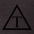 thumbnail image 3 of CafePress - Triangle Icon T Shirt - Mens Football Shirt, 3 of 4