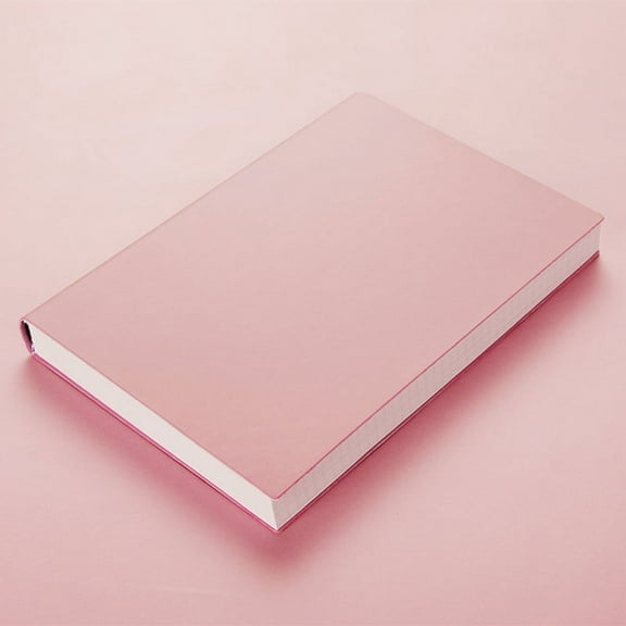 Nvzi 1 Pack Lined Journal Notebooks, 148 sheets, 296 pages, 8.27*5.71 inch, Hardcover Notebooks, Classic College Ruled Notebooks for Writing，Pink