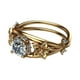 thumbnail image 2 of Anillos para mujer, regalos para mujer, moda vintage, flor grabada, diamantes, joyería, anillo para mujer, 2 of 5