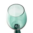 thumbnail image 4 of Rose Green Wine Glasses - Set of 4, 4 of 5