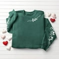 thumbnail image 5 of Vetsdori Valentine Sweatshirts for Women Pullover Tops Gifts for Girlfriend, Spring Holiday Womens Sweatshirts, 5 of 5