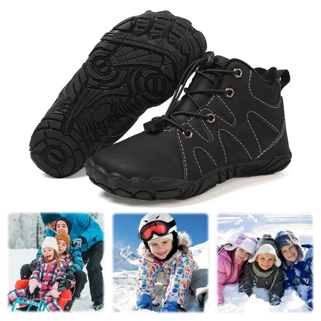 Botas Altas para Nieve Invierno Ligeras Antideslizantes Y Niñas