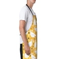 thumbnail image 3 of Lsque Funny Chicken Waterproof Apron Chef Aprons for Men Heavy Duty Chemical Work Apron Extra Long Grilling Aprons with Adjustable Bib Apron, 3 of 9