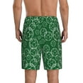 thumbnail image 2 of Balery Soccer Men's Cotton Knit Pajama Shorts Waistband & Pockets,Short Pajama Pants-3X-Large, 2 of 8