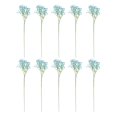 thumbnail image 1 of 10 piezas de flores falsas Gypsophila ramo de flores de otoño artificiales para decoración, flor de seda real para bodas, Navidad, fiesta de bricolaje, hogar, jardín, oficinas, 1 of 7