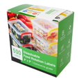 thumbnail image 2 of L LIKED 2x3 Inches Dissolvable Food Rotation Labels, 500 Pcs Dissolved Freezer Labels for Storage Containers, Canning, Jam Jar, Mason Jars, 2 of 7