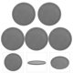 thumbnail image 4 of 5 unids Posavasos de Silicona Coaster Manteles Taza Gruesa Taza Botella de Cristal Manteles Individuales Mesa Antideslizante Copa Mat Safe Pad (Gris Oscuro), 4 of 7
