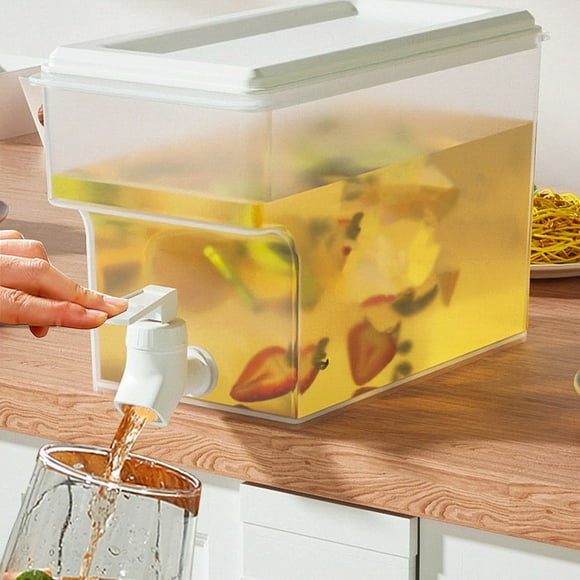 Cold Kettle,Container Dispenser With Boiled Water Cola Drink Dispenser Container Cold Drink Dispenser Juices Cool Boiled With Faucet Iced Container Juices Cool Dispenser Container Juices Cold Kettle