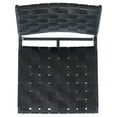 thumbnail image 6 of SAFAVIEH Olenna Coastal Woven Counter Stool, Black/Black (17.8 in. W x 21.5 in. D x 39.8 in. H), 6 of 7
