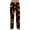 Black, variant on Halloween Pajama Pants for Men Pumpkin Ghost Wide Leg Funny Sleep Pants Skeleton Spider Web Drawstring Horror Pajama Pants, S