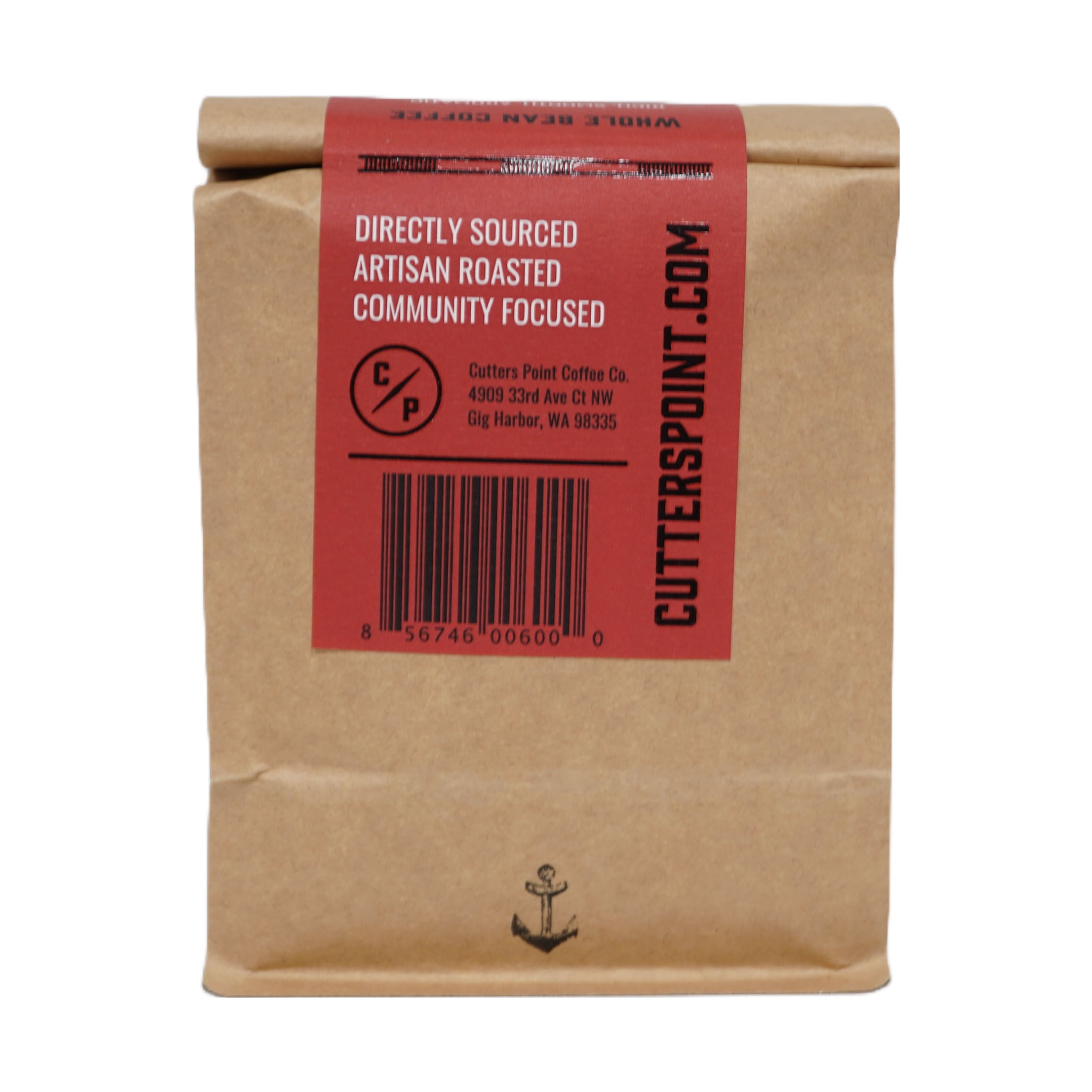 Cutters Point Coffee Co. Original, Whole Bean Coffee , Medium Roast , 12 oz