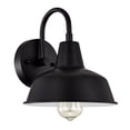 thumbnail image 2 of RADIANCE goods Industrial 1 Light Textured Black Indoor Wall Sconce 9" Wide, 2 of 13